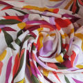Multi Color Artificial Silk Printed Fabric